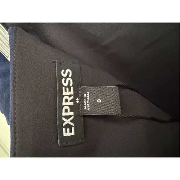 Elegant Navy Blue Women's Skirt - Picture 5 of 5